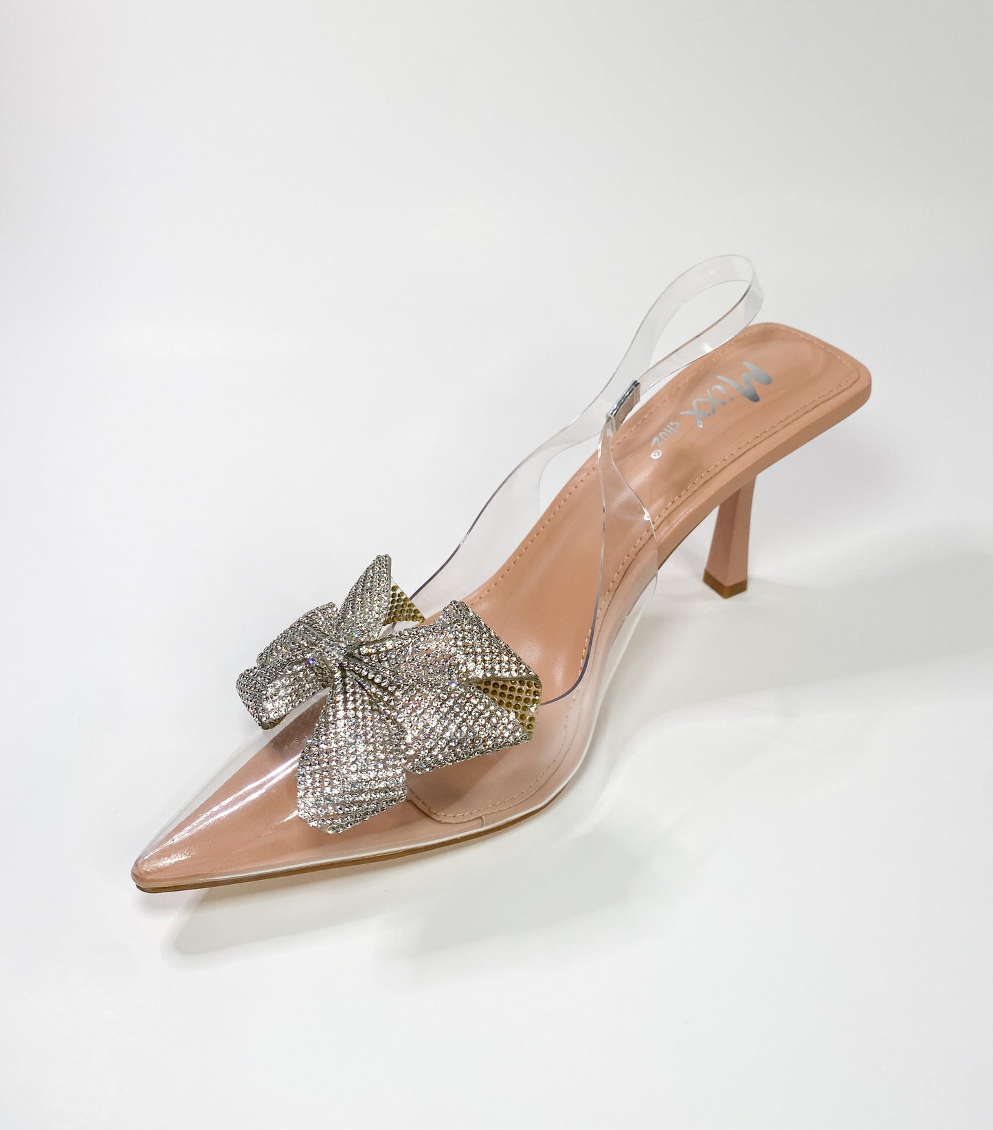 SHOW STOPPER HIGH HEEL VINYL SLING BACK