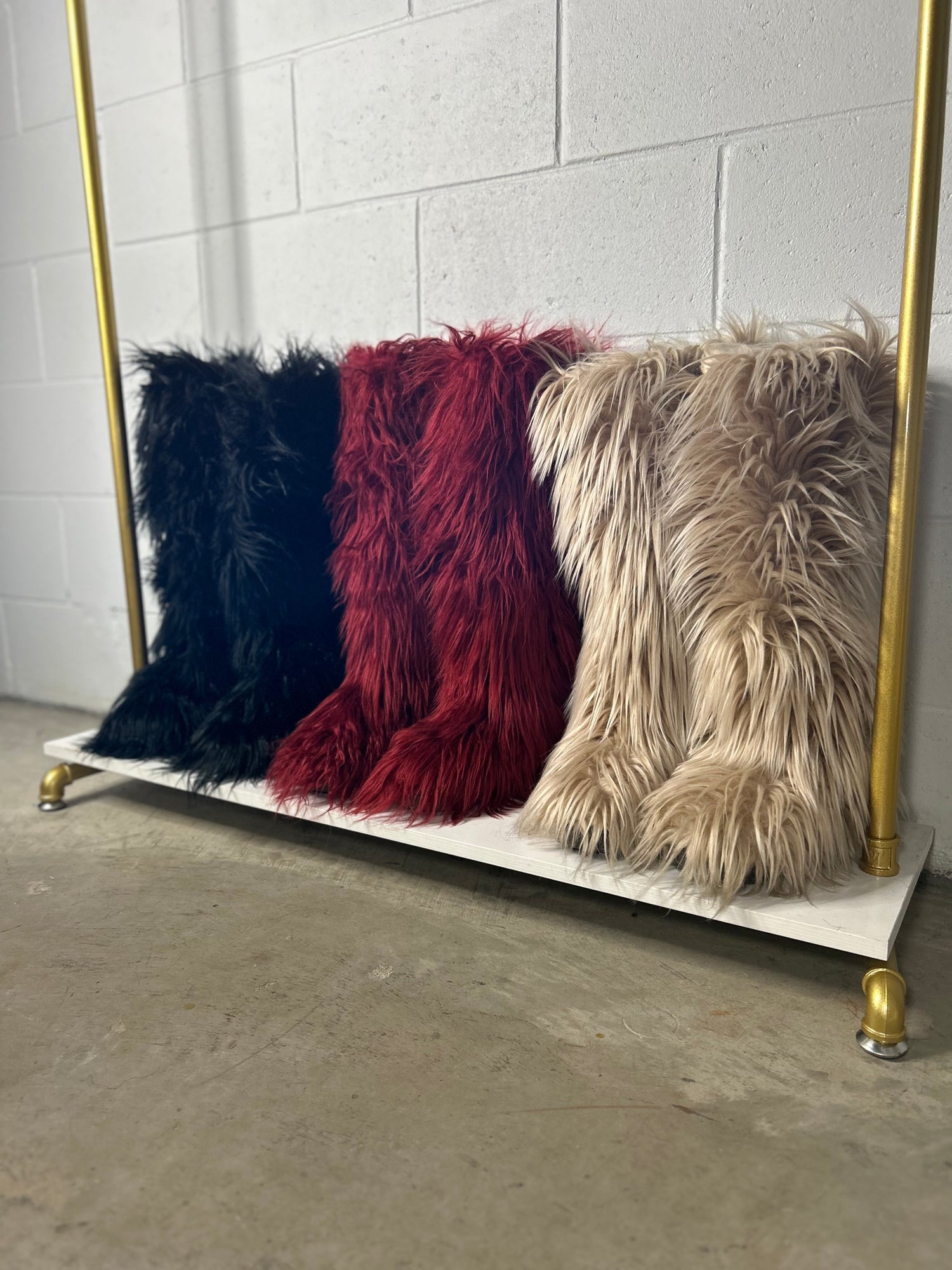 Shop Fur boot Set