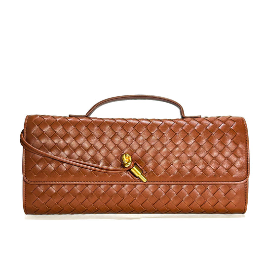 Amber Clutch (Brown)