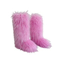 Furry Boot Sets (pink)