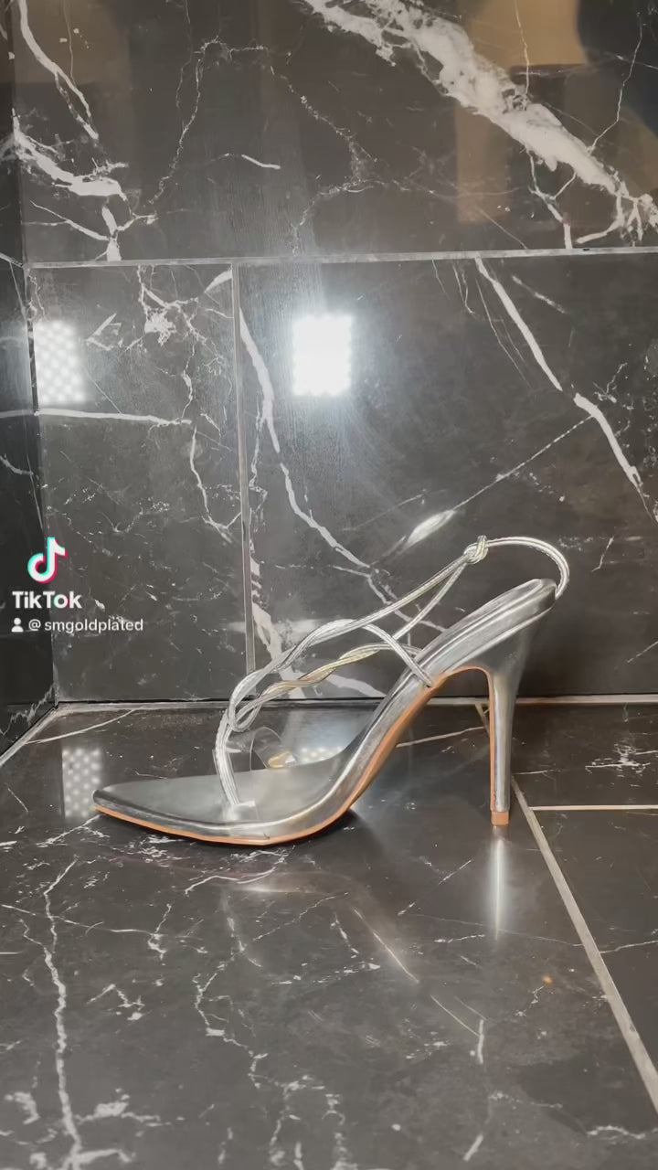 LUXURY TRIP METALLIC HEELS